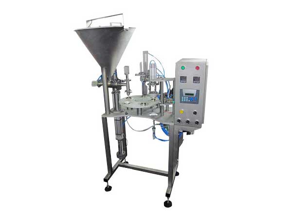 Semi/Automatic Cup Filling and Sealing Machine 
