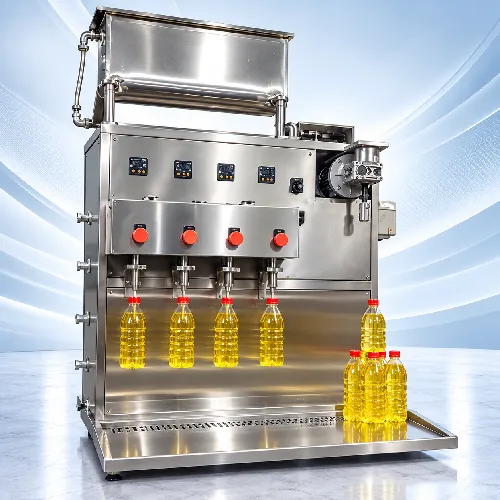 4 Head Bottle Filling Machine
